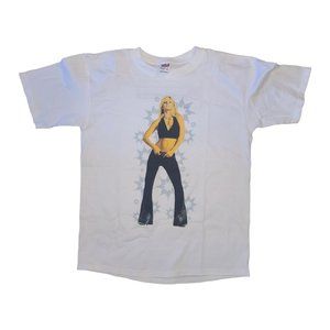 Vintage 2002 Britney Spears Dream Within A Dream Tour Shirt
